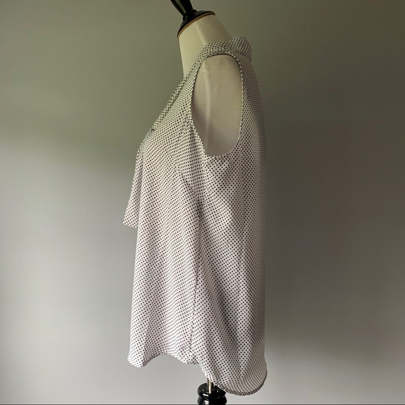 Adrianna Papell Polkadot Blouse - Picture 3 of 13